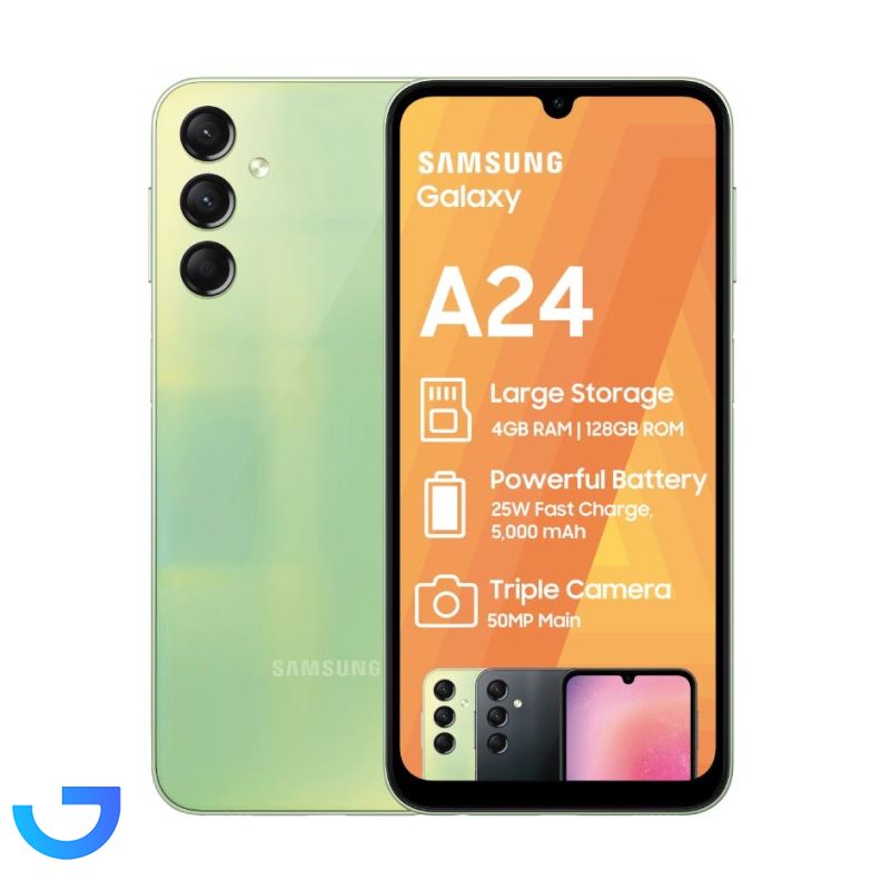قیمت و خرید گوشی موبایل سامسونگ مدل Samsung Galaxy A24 4G ظرفیت 128 گیگابایت و رم 4 گیگابایت | فروشگاه آریا