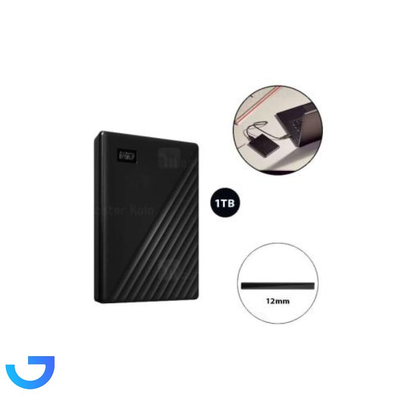 قیمت و خرید هارد اکسترنال وسترن دیجیتال مدل My Passport ظرفیت یک ترابایت | فروشگاه آریا