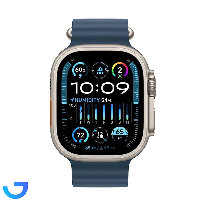 قیمت و خرید ساعت هوشمند اپل سری اولترا 2 49 میلی متری با بند اوشن | فروشگاه آریا