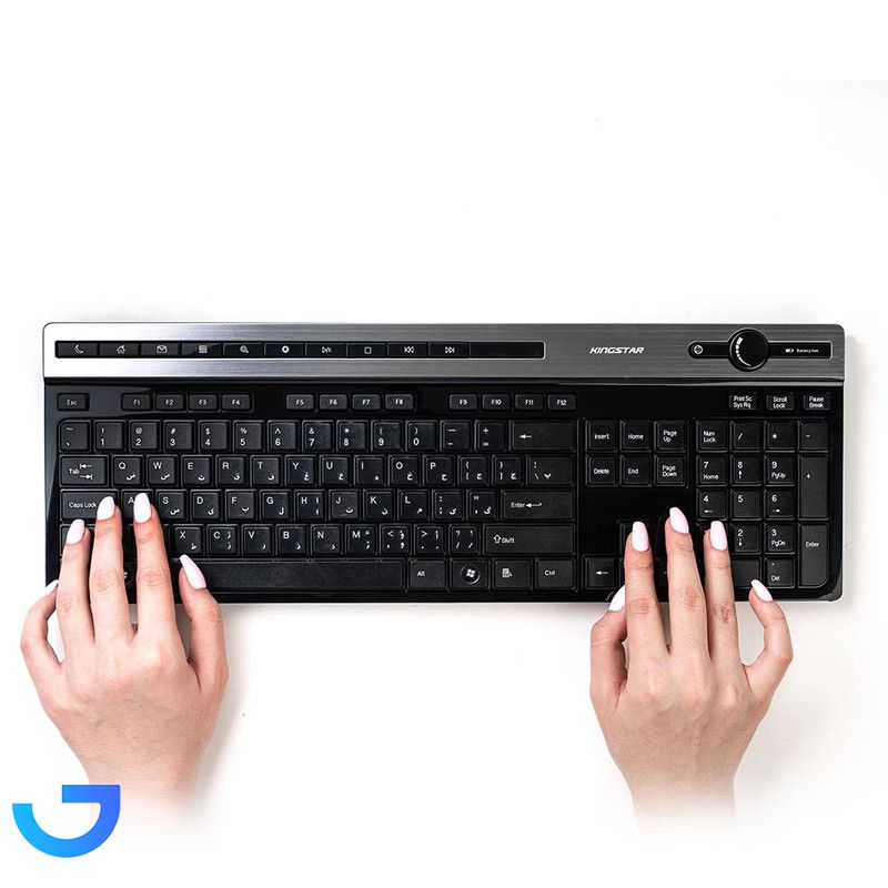قیمت و خرید کیبورد بی سیم کینگ‌ استار مدل KB92W | فروشگاه آریا