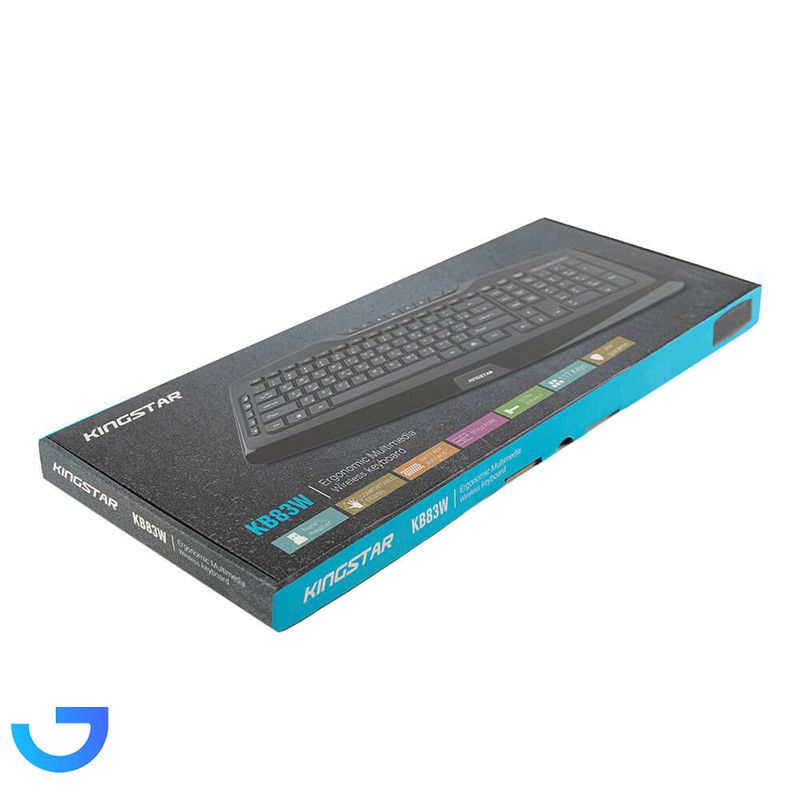 قیمت و خرید کیبورد بی سیم کینگ استار مدل KB83W | فروشگاه آریا