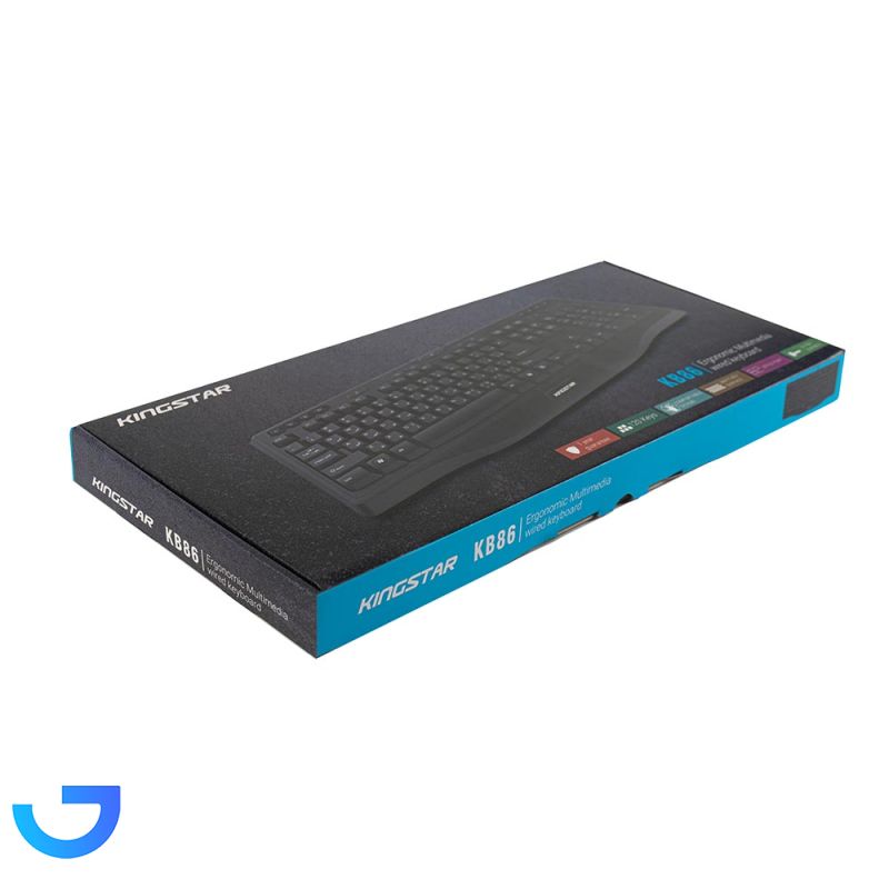 قیمت و خرید کیبورد بی سیم کینگ استار مدل KB86 | فروشگاه آریا