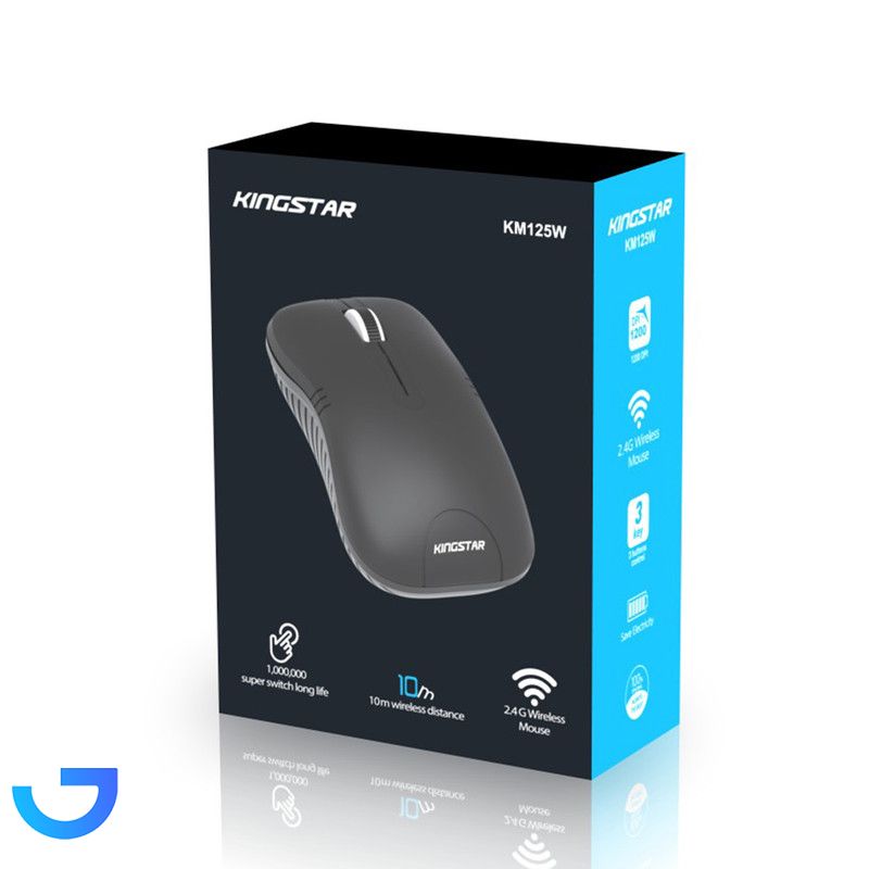 قیمت و خرید ماوس بی سیم کینگ استار مدل KM125W | فروشگاه آریا