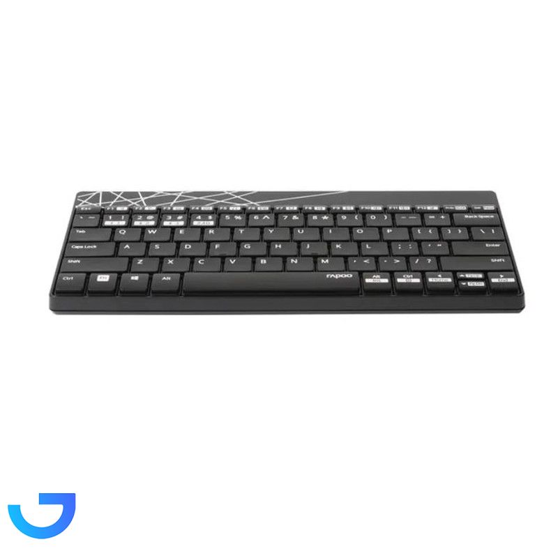 قیمت و خرید ست مینی کیبورد و ماوس بی سیم رپو مدل 8000M | فروشگاه آریا
