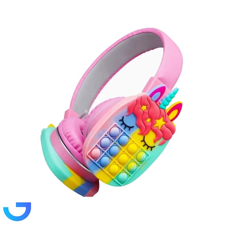 قیمت و خرید هدست بلوتوثی مدل JK-009 طرح یونیکورن | فروشگاه آریا