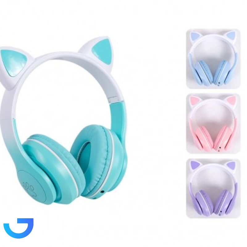 قیمت و خرید هدست بلوتوثی مدل STN-28 Pro طرح Cat Ear 2023 | فروشگاه آریا