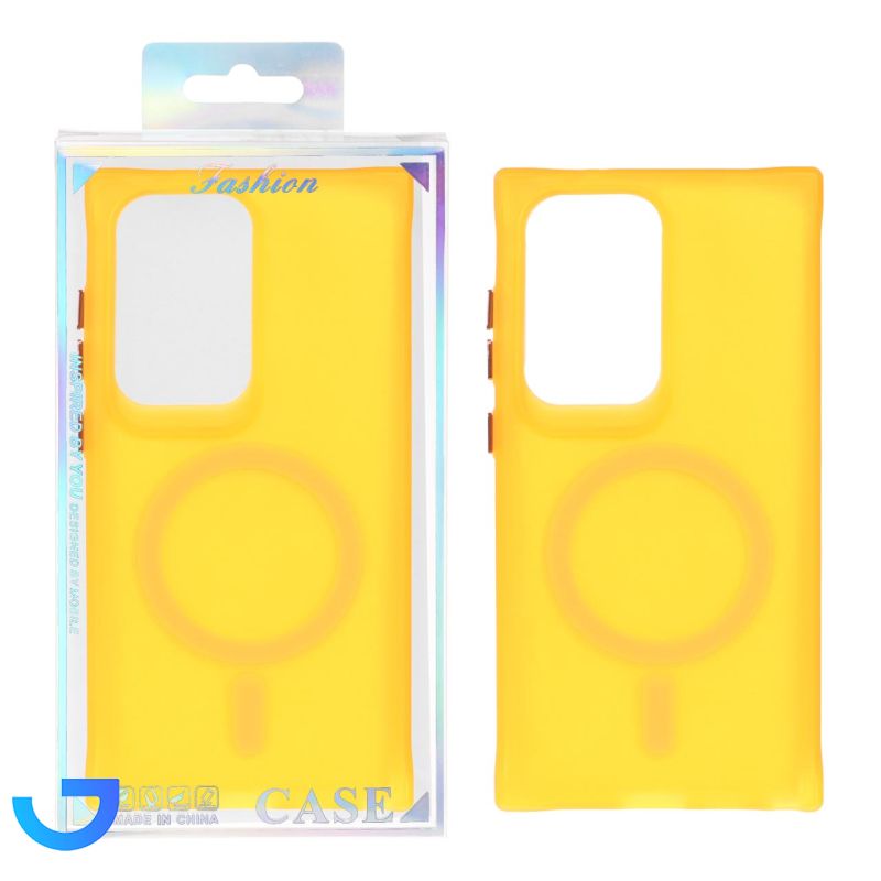 قیمت و خرید قاب اورجینال مات رنگی مدل Magsafe مناسب Samsung Galaxy S24 Ultra | فروشگاه آریا