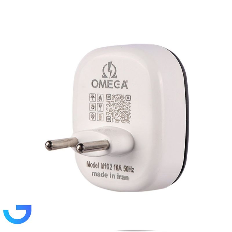 قیمت و خرید تبدیل برق 3 به 2 امگا مدل M102 | فروشگاه آریا