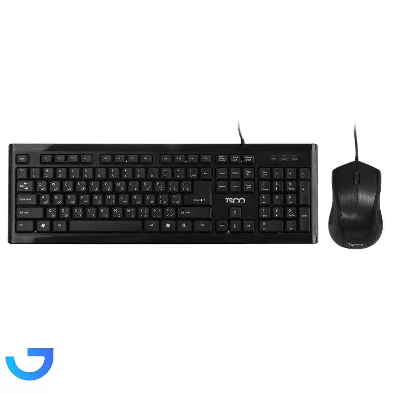 قیمت و خرید کیبورد و ماوس باسیم تسکو TSCO مدل TKM 8050 | فروشگاه آریا