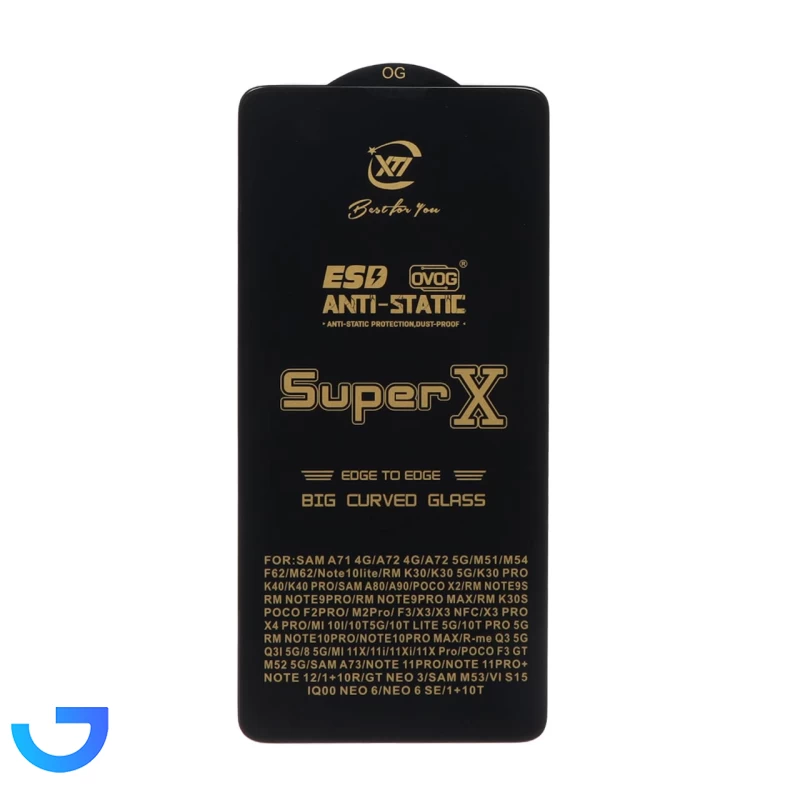 قیمت و خرید گلس محافظ صفحه سوپر دی مدل Anti Static مناسب Redmi Note 10 Pro | فروشگاه آریا