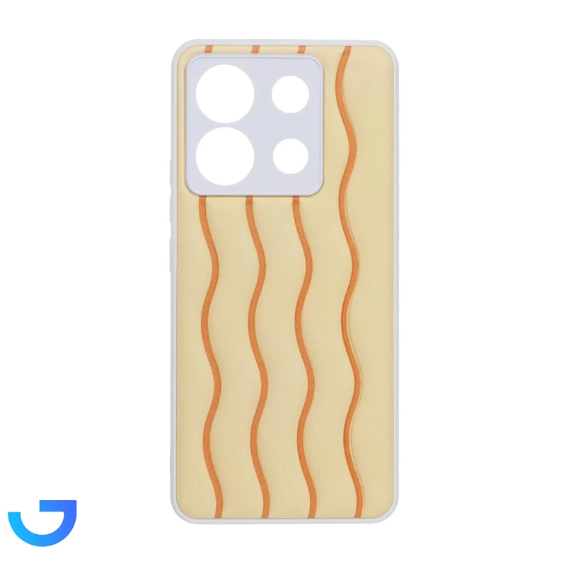 قیمت و خرید قاب طرح چرم پاستیلی مناسب برای Xiaomi Redmi Note 13 Pro / Poco X6 | فروشگاه آریا