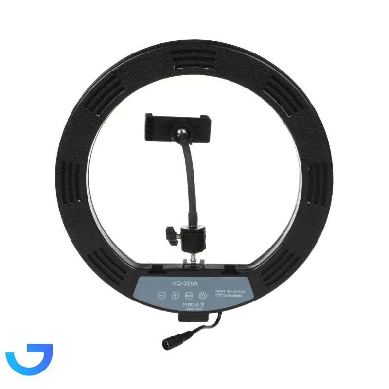 قیمت و خرید رینگ لایت 12 اینچ مدل YQ-320A (بدون پایه) | فروشگاه آریا