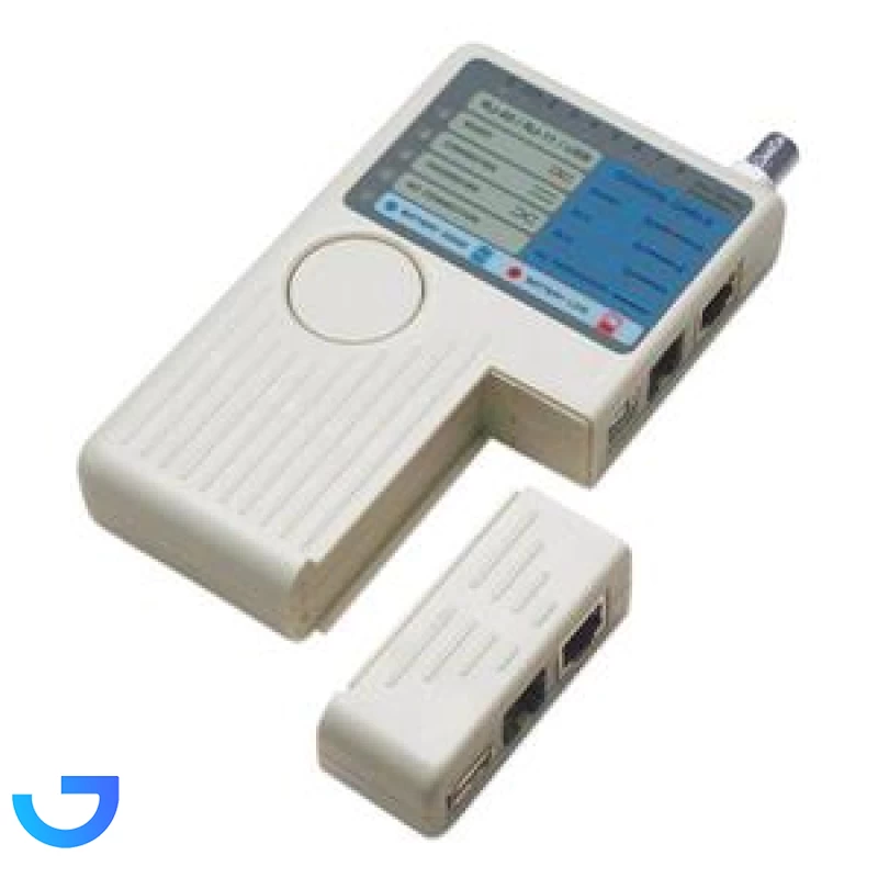 تستر شبکه 4 کاره طرح فول RJ11/RJ45/USB/BNC نمای ۲