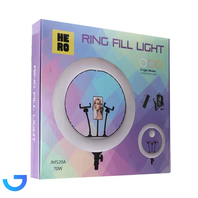 قیمت و خرید رینگ لایت 18 اینچ مدل YQ-520A (بدون پایه) | فروشگاه آریا قیمت و خرید رینگ لایت 18 اینچ مدل YQ-520A (بدون پایه) | فروشگاه آریا