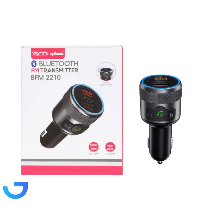 قیمت و خرید پخش کننده بلوتوث FM خودرو Tsco مدل BFM 2210 | فروشگاه آریا قیمت و خرید پخش کننده بلوتوث FM خودرو Tsco مدل BFM 2210 | فروشگاه آریا