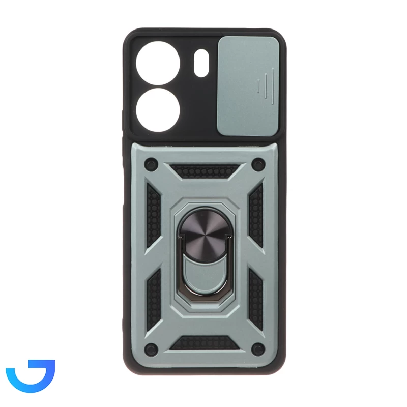 قیمت و خرید قاب بتمنی کشویی هولدردار مناسب برای Xiaomi Redmi 13C/Poco C65 | فروشگاه آریا