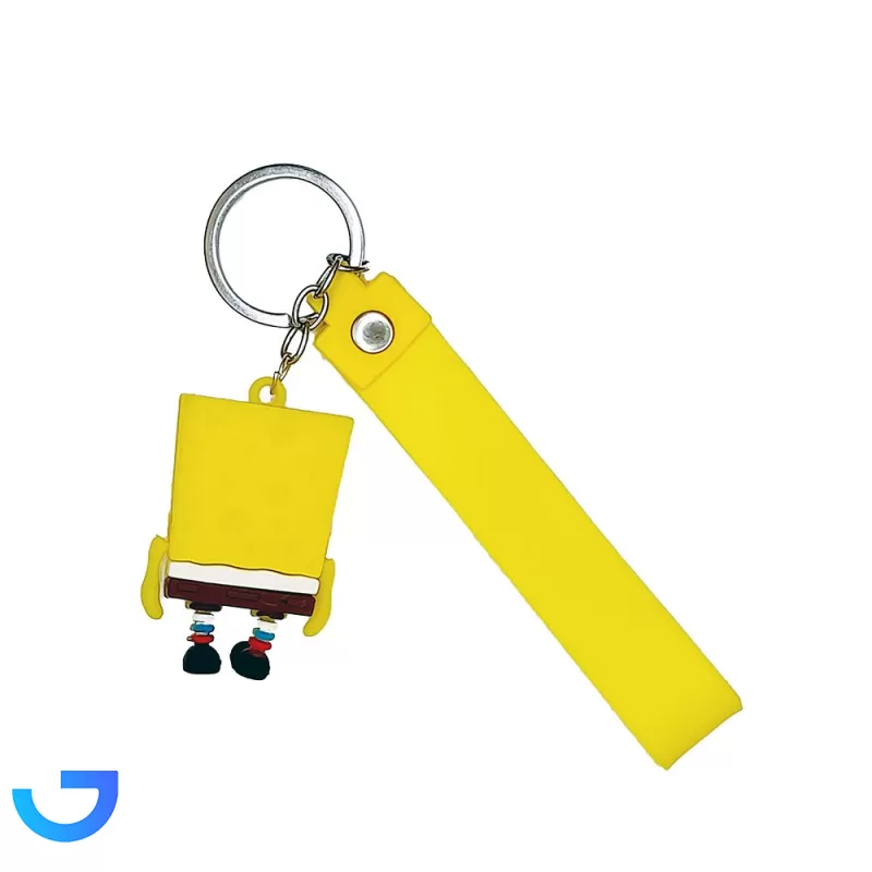 قیمت و خرید جاکلیدی سیلیکونی طرح  باب اسفنجی | فروشگاه آریا