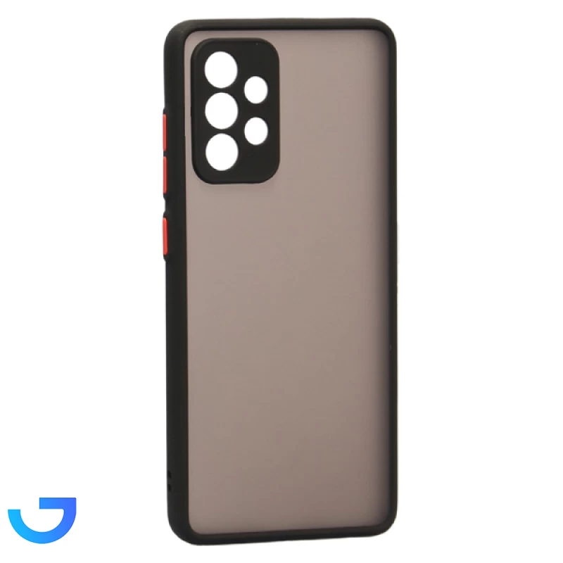 قیمت و خرید قاب پشت مات دور سیلیکونی محافظ لنزدار Samsung A52 | فروشگاه آریا