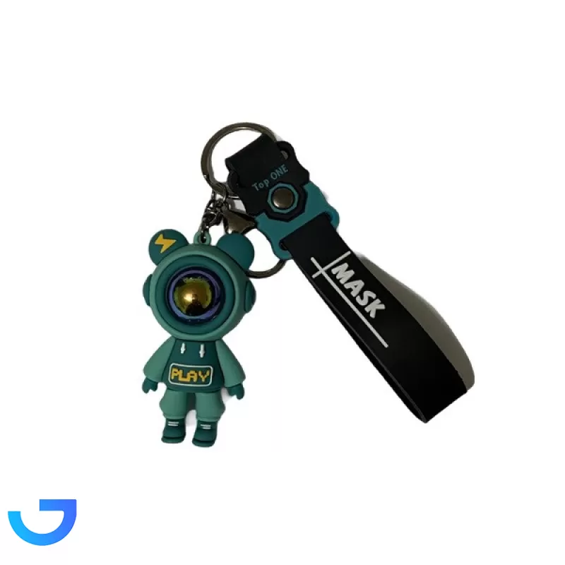 قیمت و خرید جاکلیدی مدل سیلیکونی طرح آدم فضایی | فروشگاه آریا