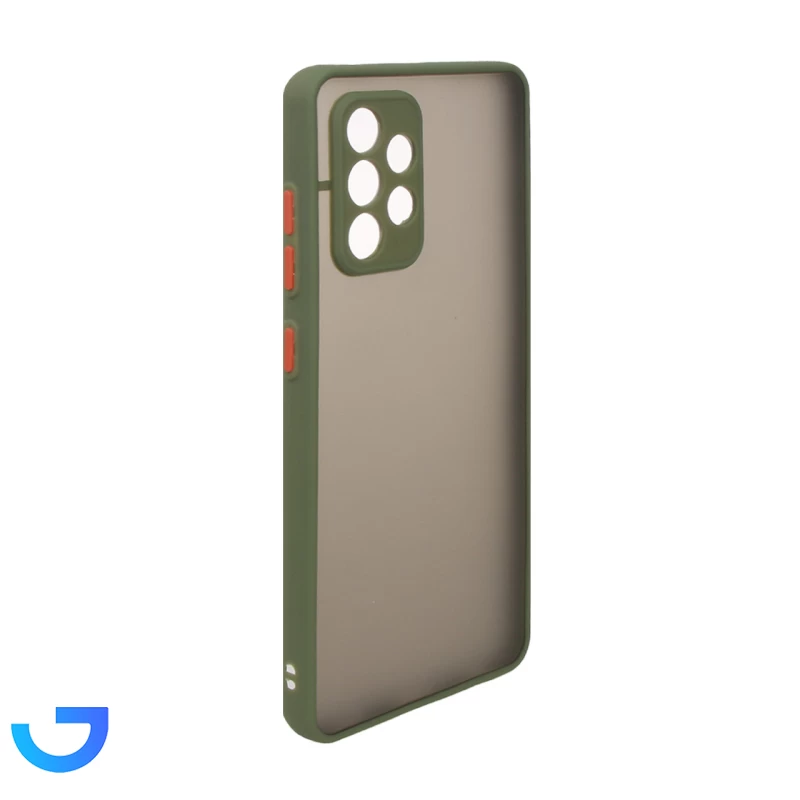 قیمت و خرید قاب پشت مات دور سیلیکونی محافظ لنزدار Samsung A52 | فروشگاه آریا