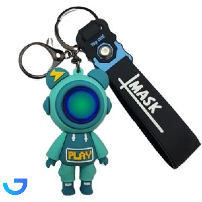 قیمت و خرید جاکلیدی مدل سیلیکونی طرح آدم فضایی | فروشگاه آریا