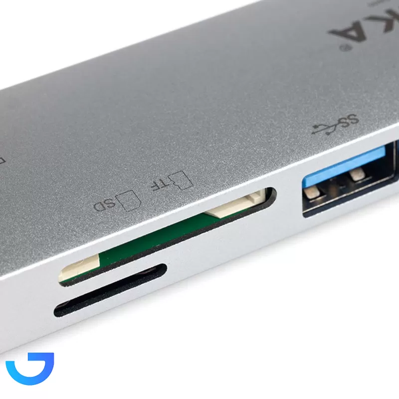 قیمت و خرید هاب 8 پورت HISKA Type-C مدل HR-51 | فروشگاه آریا قیمت و خرید هاب 8 پورت HISKA Type-C مدل HR-51 | فروشگاه آریا