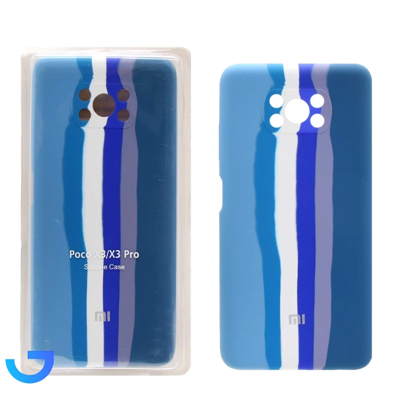 قیمت و خرید قاب سیلیکونی آبرنگی اورجینال محافظ لنزدار مناسب برای xiaomi poco x3 | فروشگاه آریا