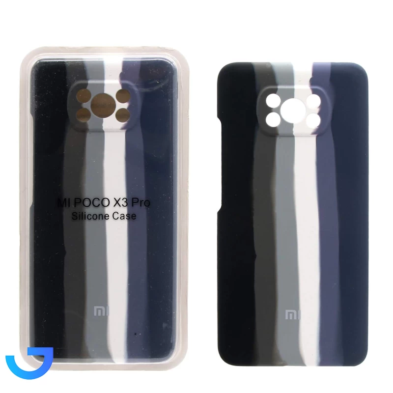 قیمت و خرید قاب سیلیکونی آبرنگی اورجینال محافظ لنزدار مناسب برای xiaomi poco x3 | فروشگاه آریا