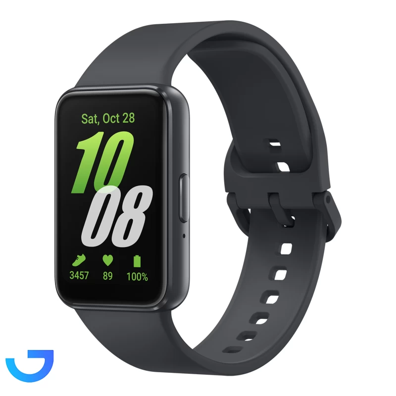 ساعت هوشمند سامسونگ مدل Galaxy Fit3 اصل | Galaxy Watch Fit3 R390 (40mm) - خاکستری نمای ۲