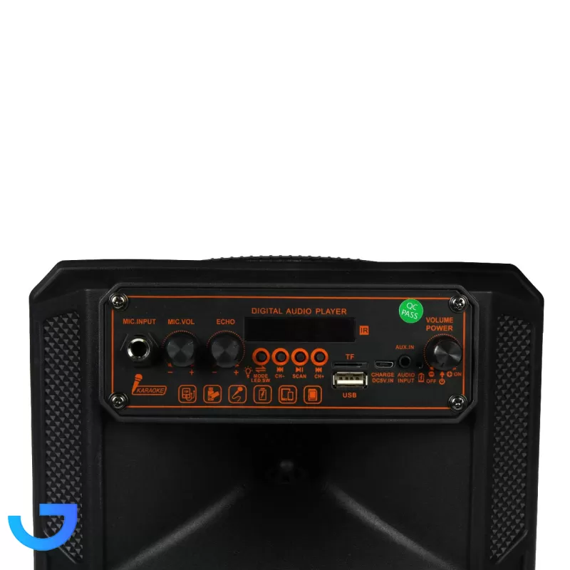 قیمت و خرید اسپیکر بلوتوثی قابل حمل 8 اینچی Galexbit مدل GS19 | فروشگاه آریا