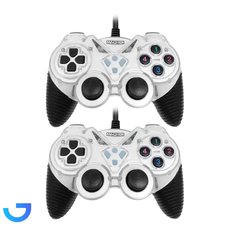 قیمت و خرید دسته بازی دوبل شوک دار باسیم Macher مدل MR-62 | فروشگاه آریا