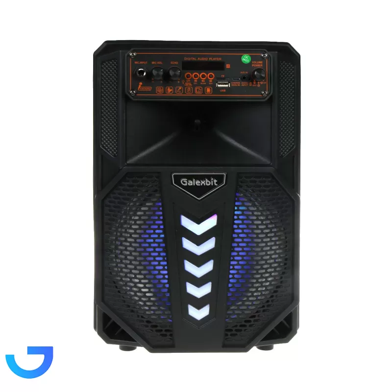 قیمت و خرید اسپیکر بلوتوثی قابل حمل 8 اینچی Galexbit مدل GS19 | فروشگاه آریا