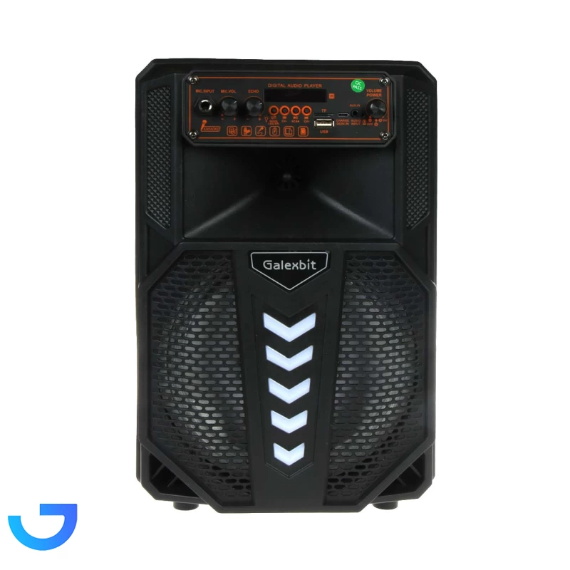اسپیکر بلوتوثی قابل حمل 8 اینچی Galexbit مدل GS19 نمای ۲