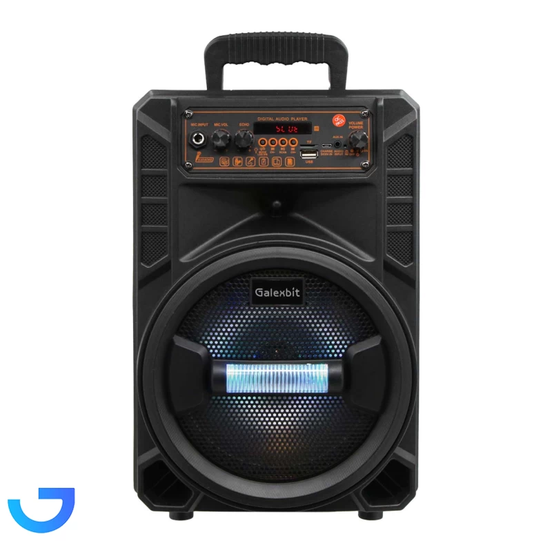 اسپیکر بلوتوثی قابل حمل 8 اینچی Galexbit مدل GS14 نمای ۲