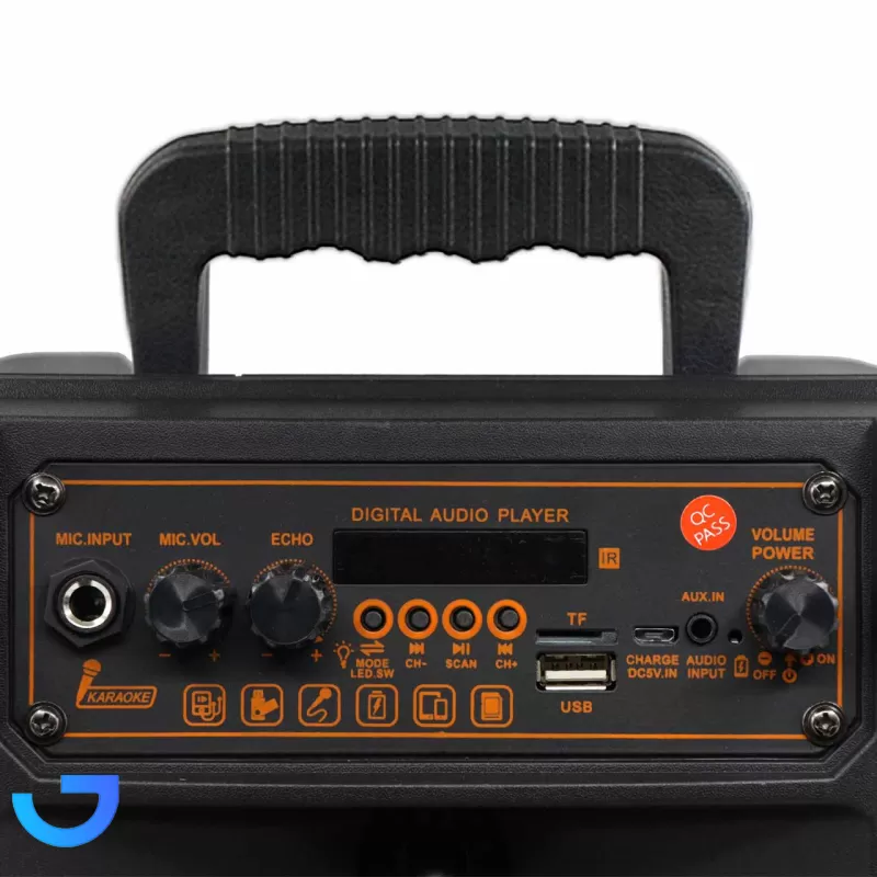 قیمت و خرید اسپیکر بلوتوثی قابل حمل  8 اینچی Galexbit مدل GS14 | فروشگاه آریا