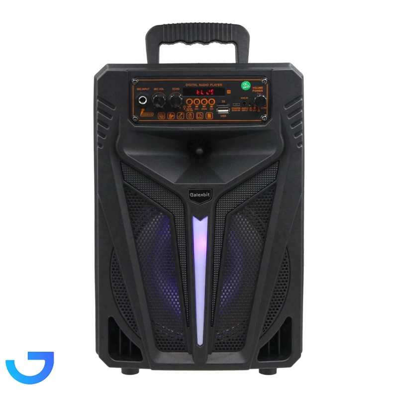 اسپیکر بلوتوثی قابل حمل 8 اینچی Galexbit مدل GS15 نمای ۲