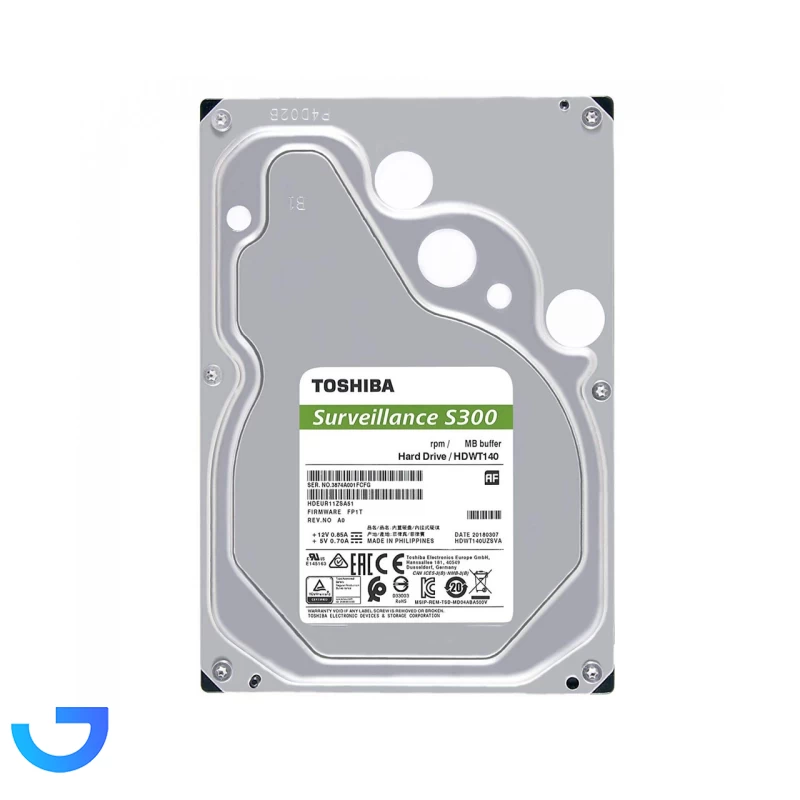 قیمت و خرید هارد اینترنال  توشیبا مدل S300 HDWT860 ظرفیت 6 ترابایت | فروشگاه آریا