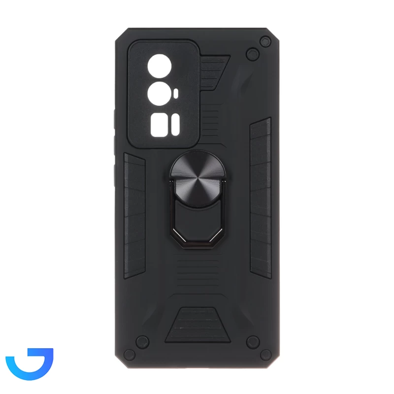قاب بتمن محافظ لنز دار هولدر انگشتی مناسب برای REDMI k60. Xiaomi Poco F5 PRO نمای ۲