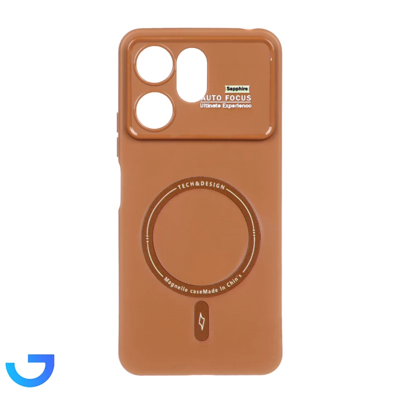 قیمت و خرید قاب دور لنز براق طرح مگ سیف مناسب برای Xiaomi Redmi 13C / Poco C65 | فروشگاه آریا