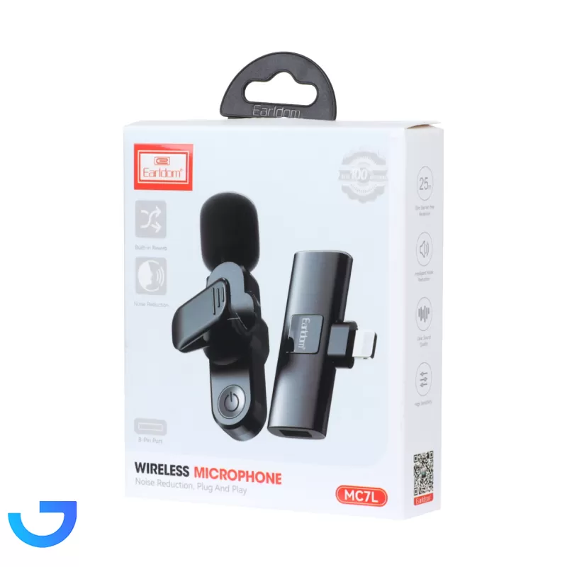 قیمت و خرید میکروفون بی سیم Earldom Lightning مدل  MC7L | فروشگاه آریا
