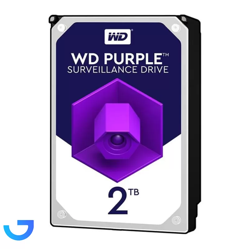 قیمت و خرید هارددیسک اینترنال وسترن دیجیتال مدل Purple WD10PURZ ظرفیت 2 ترابایت | فروشگاه آریا