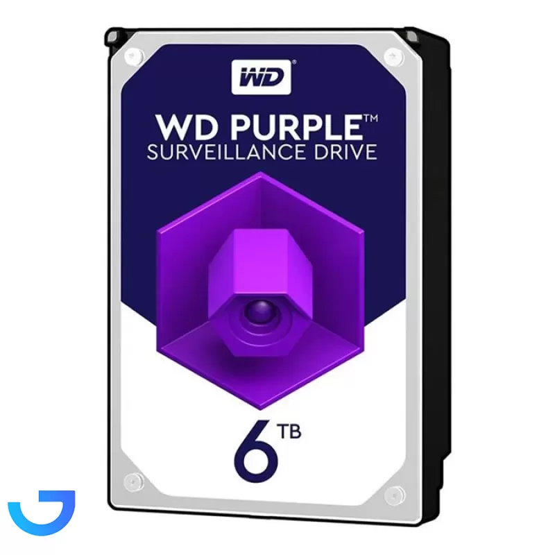 قیمت و خرید هارددیسک اینترنال وسترن دیجیتال مدل Purple WD10PURZ ظرفیت 6 ترابایت | فروشگاه آریا