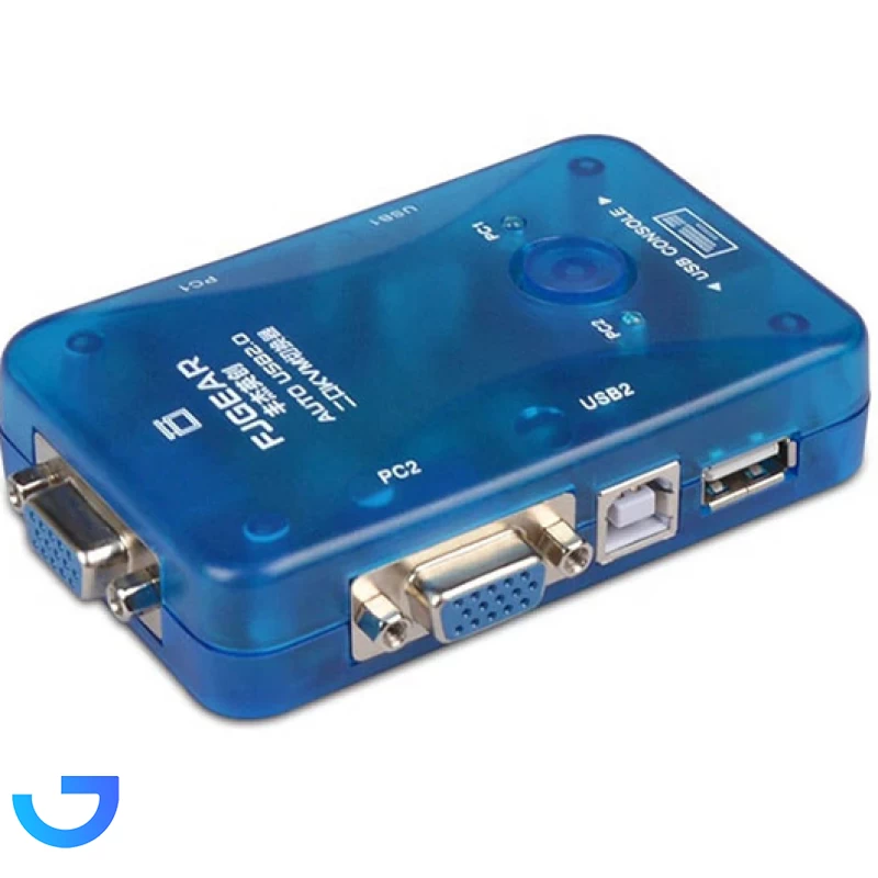 سوئیچ KVM دو پورت یو اس بی اتومات مدل 102UK نمای ۲