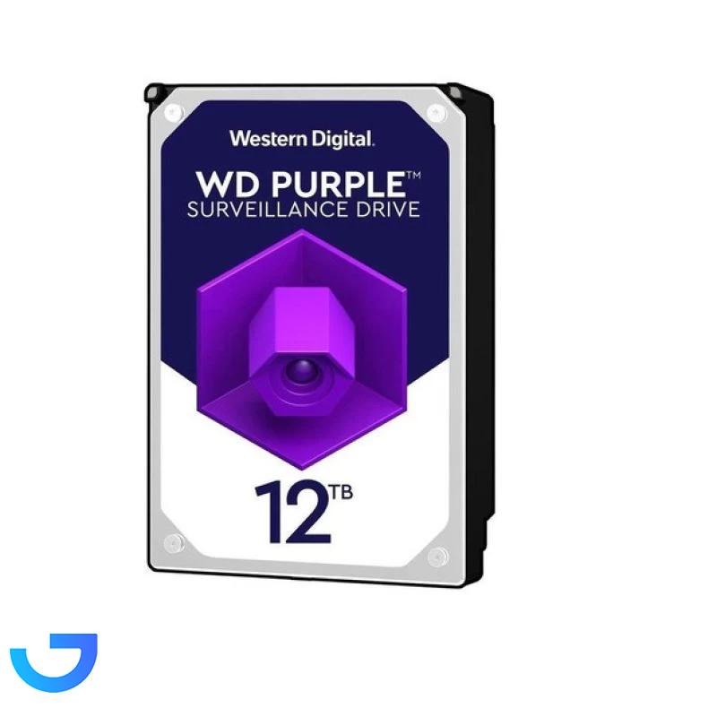 هارددیسک اینترنال وسترن دیجیتال مدل Purple WD10PURZ ظرفیت 12 ترابایت اصلی نمای ۲