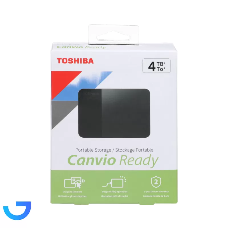 قیمت و خرید هارد اکسترنال Toshiba مدل Canvio Ready ظرفیت 4 ترابایت | فروشگاه آریا قیمت و خرید هارد اکسترنال Toshiba مدل Canvio Ready ظرفیت 4 ترابایت | فروشگاه آریا
