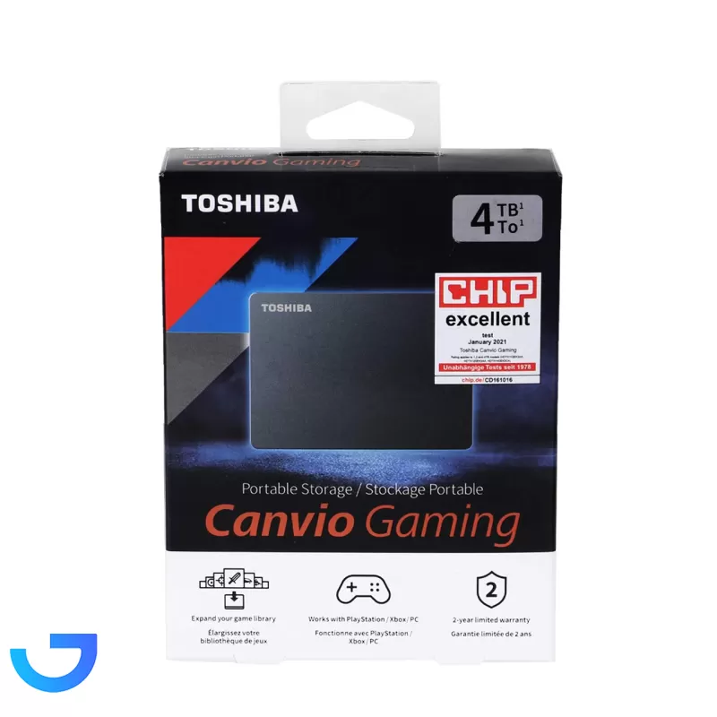 قیمت و خرید هارد اکسترنال Toshiba مدل Canvio Gaming ظرفیت 4 ترابایت | فروشگاه آریا قیمت و خرید هارد اکسترنال Toshiba مدل Canvio Gaming ظرفیت 4 ترابایت | فروشگاه آریا