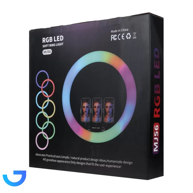 قیمت و خرید رینگ لایت RGB مدل MJ56 (بدون پایه) | فروشگاه آریا