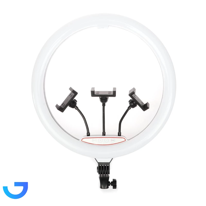 رینگ لایت RGB مدل MJ18 (بدون پایه) نمای ۲