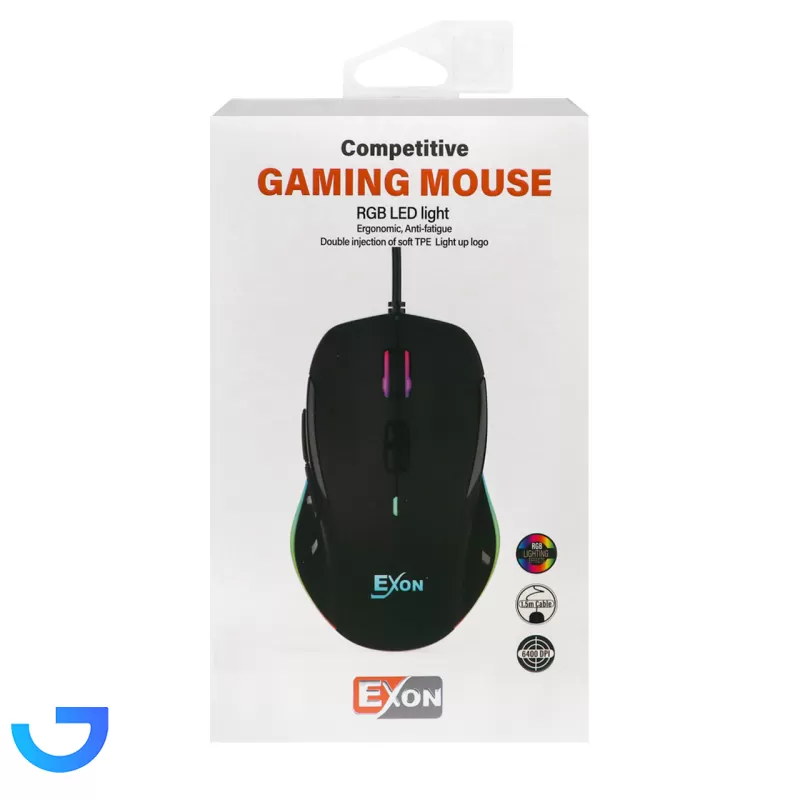 قیمت و خرید ماوس باسیم گیمینگ Exon مدل G-536E | فروشگاه آریا قیمت و خرید ماوس باسیم گیمینگ Exon مدل G-536E | فروشگاه آریا