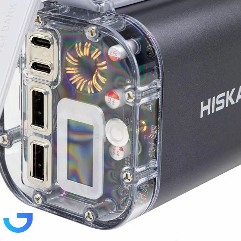 قیمت و خرید پاوربانک هیسکا (PD و فست شارژ) Hiska 100W 40000mAh مدل HP-444PD | فروشگاه آریا